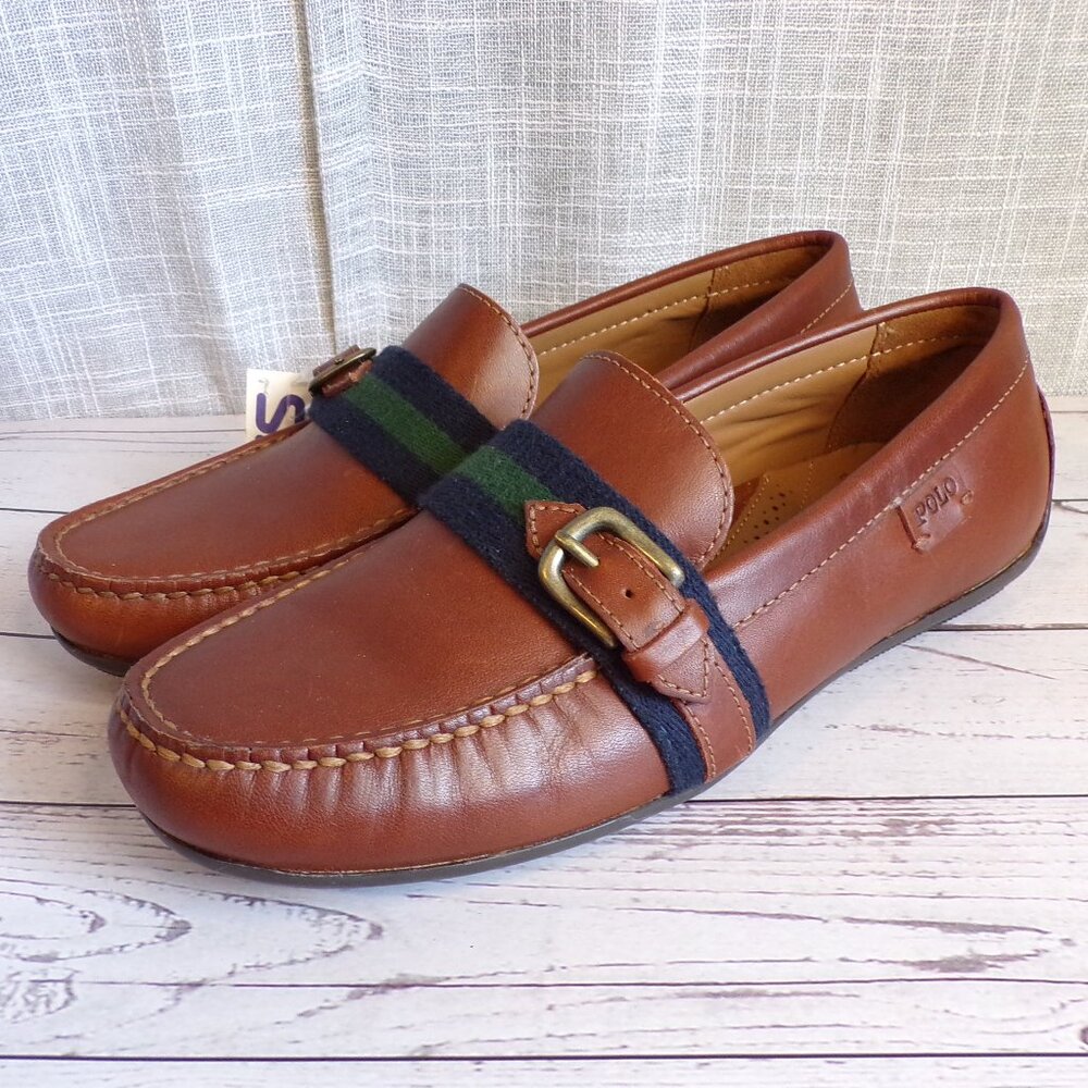 Polo Ralph Lauren Men's Riali Slip-On Drivers, Size 7.5